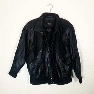 Byrnes & Barker Vintage Genuine Leather Jacket
